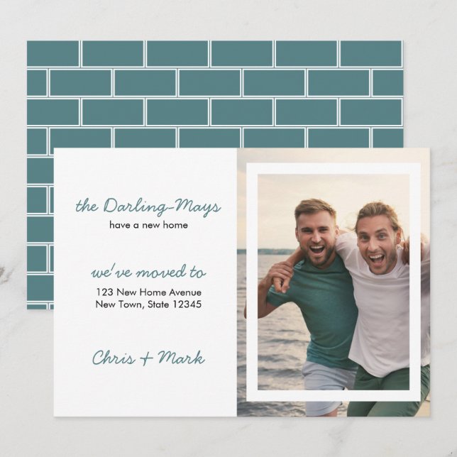 Wir haben kundenspezifisches Foto modernisiert Ankündigung (Vorne/Hinten)