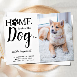 Wir haben mein Hund und ich Foto-Haustier bewegt Ankündigung