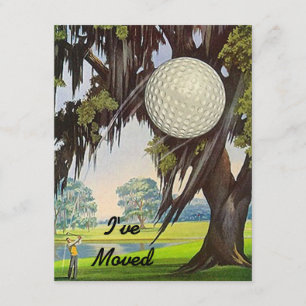 Wir haben mich haben bewegt Mitteilungs-Golf-Golf Ankündigung