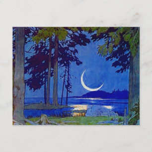 Wir haben Mitteilung Northwoods Kiefern u. See Ankündigung