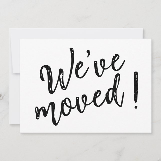 Wir haben moderne handgeschriebene Skripte verände Ankündigung (Vorderseite)