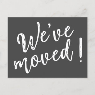 Wir haben moderne handgeschriebene Skripte verände Postkarte