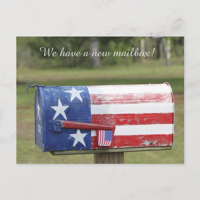 Wir haben neue Postkarten für Adressbenachrichtigu (Vorderseite)