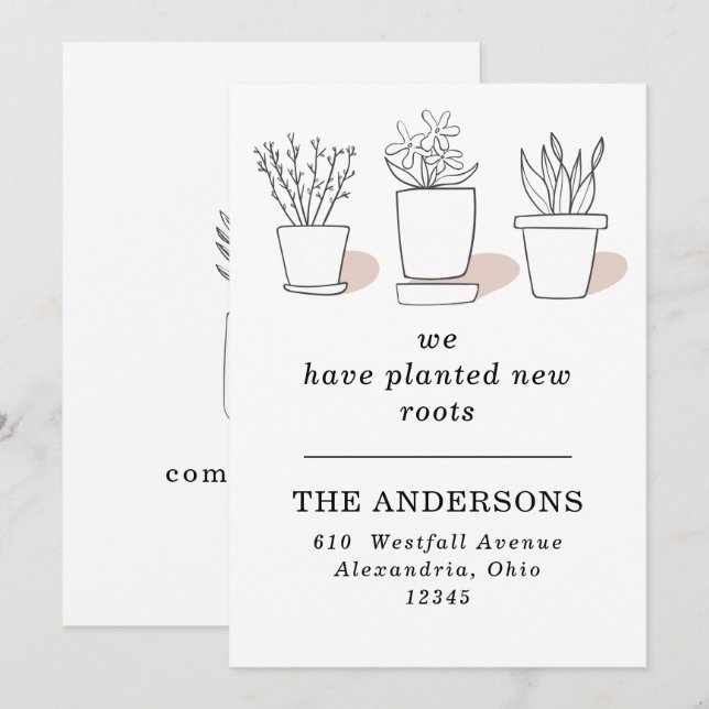 Wir haben neue Roots-Pflanze geplant, die die Ankü (Vorne/Hinten)