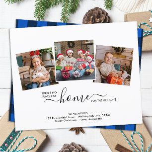 Wir haben neue Zuhause Holidays 3 Foto Moving Card