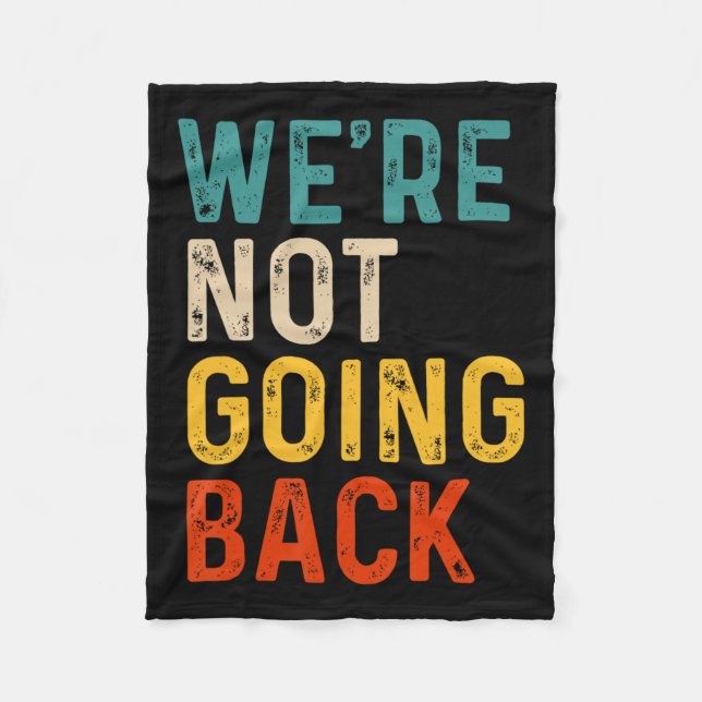 Wir haben nicht die Abstimmung für 2024 Präsident  Fleecedecke (Vorderseite)