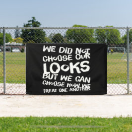 Wir haben nicht unsere Augen gewählt Banner