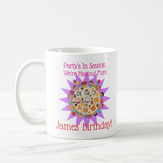 Wir haben Spaß! Kaffeetasse (Links)