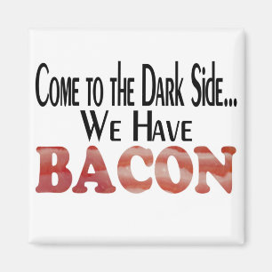 Wir haben Speck Magnet