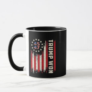 Wir haben TRUMP EINWEIHUNG Amerikanische Flagge Tasse