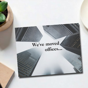 Wir haben übersiedelte Büros für die Änderung von  Ankündigung