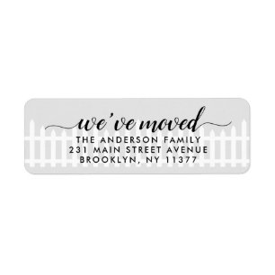 Wir haben uns bewegt Ankündigung Picket Fence Gray