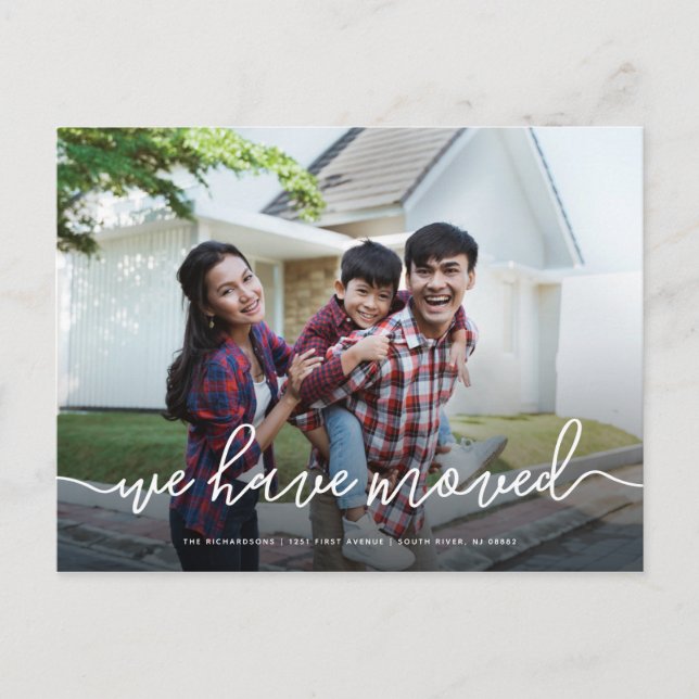 Wir haben uns bewegt | Ankündigung zur einfachen B (Vorderseite)