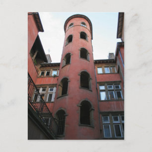 Wir haben uns bewegt! ankündigungspostkarte