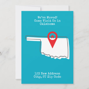 Wir haben uns bewegt! Besuchen Sie uns in Oklahoma Ankündigung