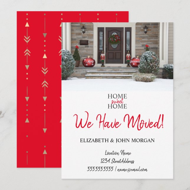 Wir haben uns bewegt, Ihr Foto hinzugefügt, bewegt (Vorne/Hinten)