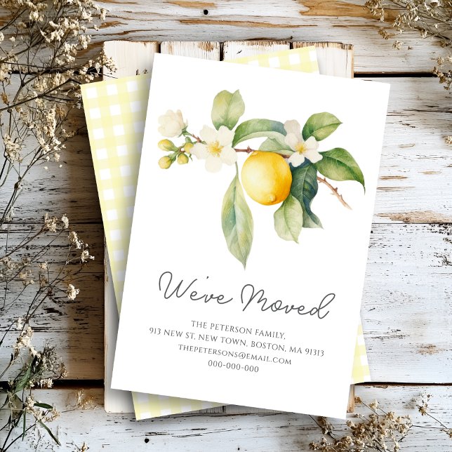 Wir haben uns bewegt | Lemon Blossom neue Adresse Ankündigung (Von Creator hochgeladen)