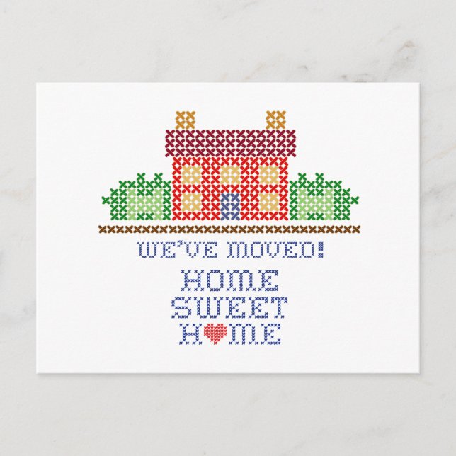 Wir haben uns bewegt! Postkarte (Vorderseite)