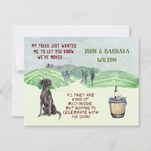 WIR HABEN UNSERE FAMILIENHUNDERTÜCHENBEWEGUNG BEWE ANKÜNDIGUNG