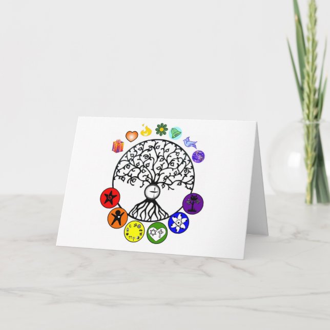 Wir haben unsere Versprechen Behalten Dankeskarte (Vorderseite)