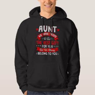 Wir haben versucht, das beste Geschenk für Tante F Hoodie