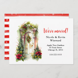 Wir haben Weihnachts-Weihnachtsberries Tür verscho Ankündigung