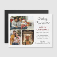 Wir haben Weihnachtsfamilienfotos Andenken verscho