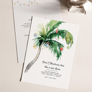 Wir haben Weihnachtsfeiertage verschoben Palmenbau Ankündigung