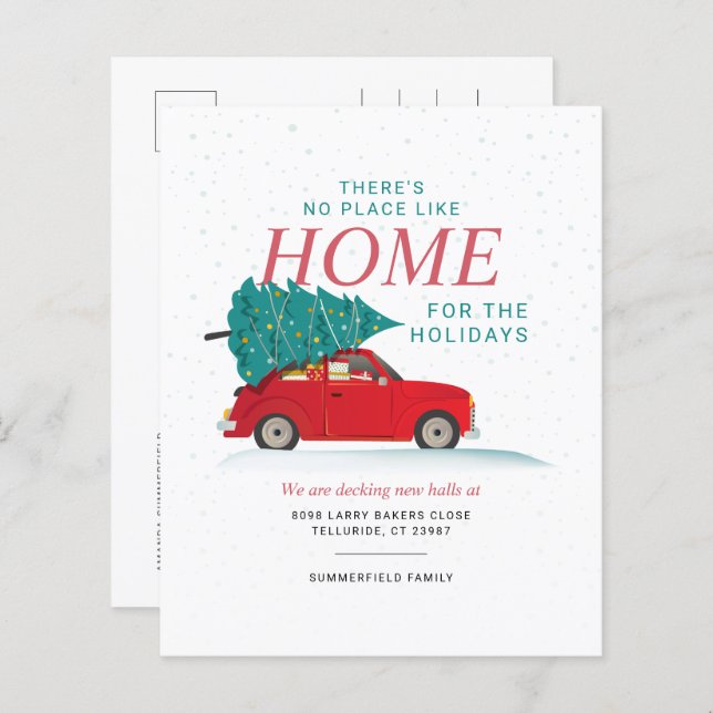 Wir haben Weihnachtsfeiertage verschoben und verkü (Vorne/Hinten)