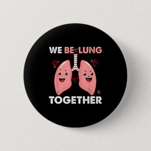 Wir hängen zusammen Happy Valentinstag Paare Button