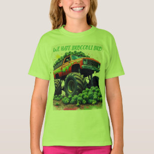 Wir hassen Brokkoli Mann T-Shirt