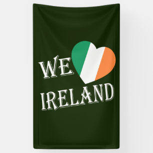 Wir Heartflag Ireland wt (v) bnrcn Banner