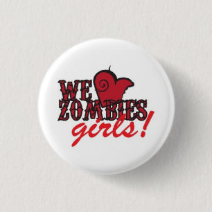 wir Herzzombiemädchen Button