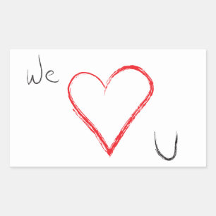 wir heulen Aufkleber