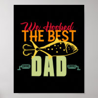 Wir hielten den besten Vater Fischen Vintagen Köde