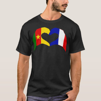 Wir hören Kamerun Frankreich Multinationaler Patri T-Shirt
