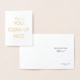 Wir hörten, wie Sie nett aufgeräumt haben - effizi Folienkarte