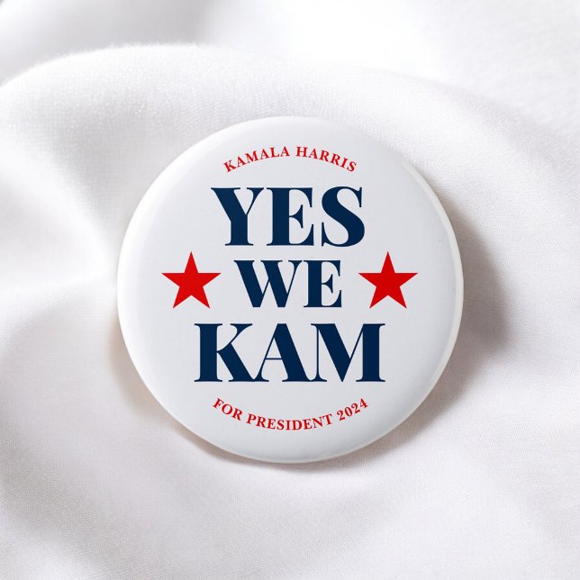 Wir Kam Kamala Harris Präsident Button (Von Creator hochgeladen)