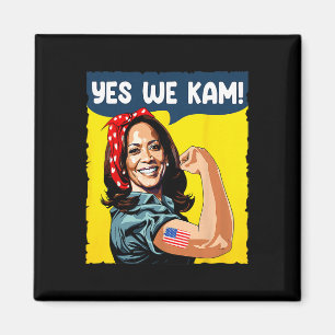 Wir Kam Rosie The Riveter Für Präsidentin Kamala H Magnet