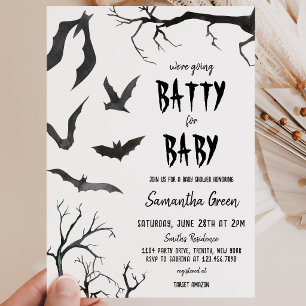 Wir kämpfen für Babydusche Einladung