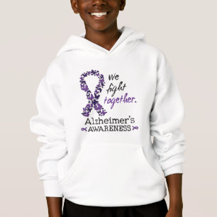 Wir kämpfen gemeinsam - Alzheimer-Bewusstsein Hoodie