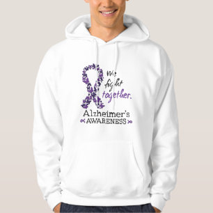 Wir kämpfen gemeinsam - Alzheimer-Bewusstsein Hoodie
