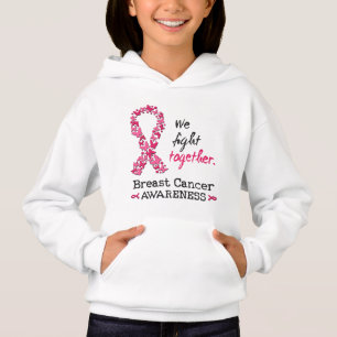 Wir kämpfen gemeinsam gegen Brustkrebs Hoodie