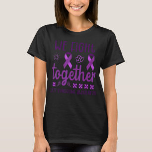 Wir kämpfen gemeinsam gegen Rett-Syndrom-Bewusstse T-Shirt