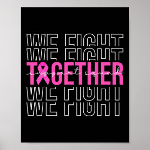Wir kämpfen gemeinsam mit der Sensibilisierung für Poster