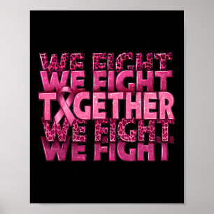 Wir kämpfen gemeinsam mit der Sensibilisierung für Poster