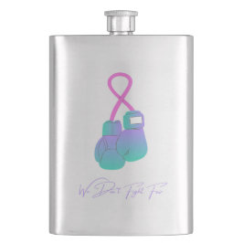 Wir kämpfen nicht fair flachmann