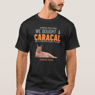 Wir kauften eine Caracal Big Floppa Cat Meme T-Shirt