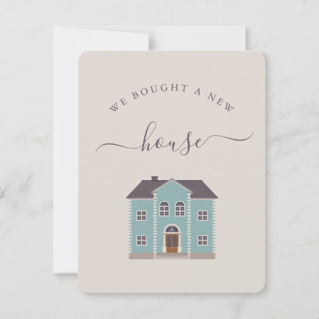 Wir kauften eine neue Hauscreme und Aquamarine Ank (Vorderseite)