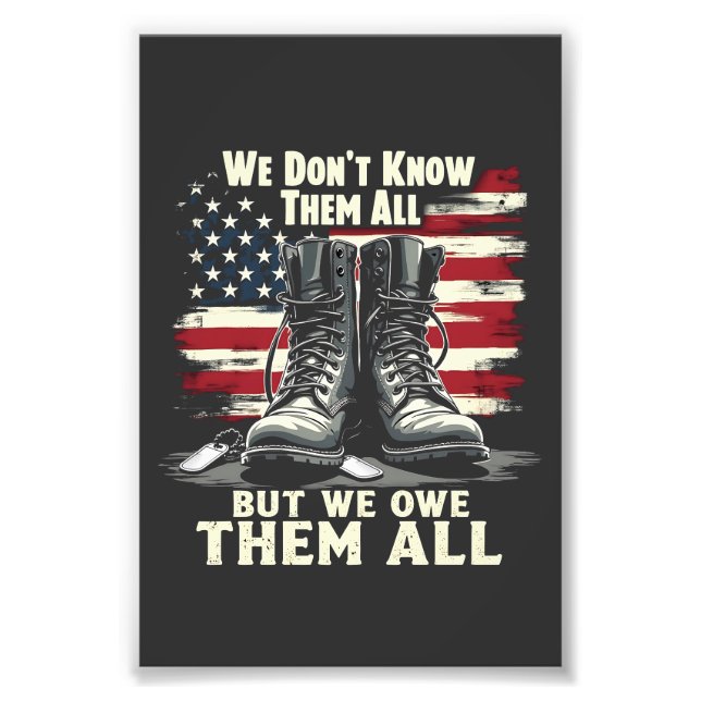 Wir kennen sie nicht alle, aber wir besitzen sie a fotodruck (Vorne)